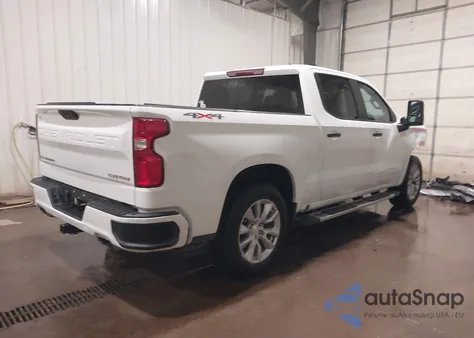 2021 Chevrolet Silverado 1500 4Wd Short Bed Custom из США, поврежденный, VIN 3GCUYBEF9MG354040